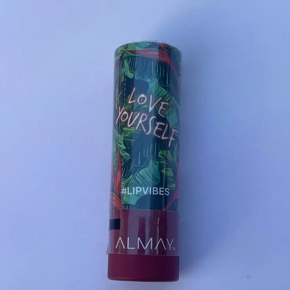 Almay Lip Vibes, Hypoallergenic, Cruelty Free, Love Your Self.